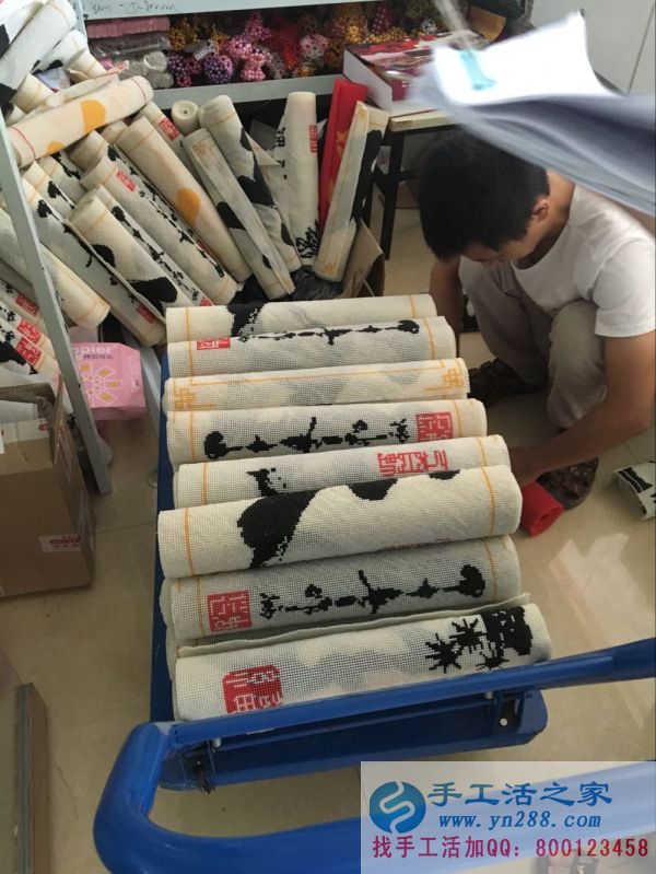 手工活之家老客户河南省林州市郭女士收到串珠加工费
