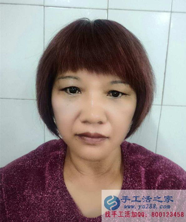 美丽女人的美丽事业!江苏连云港曹女士加盟手工活村代理在家把钱挣 美丽女人的美丽事业!江苏连云港曹女士加盟手工活村代理在家把钱挣