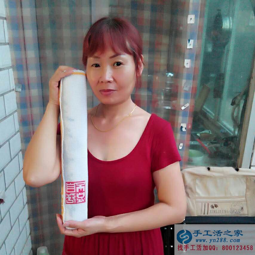 巧手串珠绣!恭喜河北邢台威县董女士成功加入手工活之家村代理 巧手串珠绣!恭喜河北邢台威县董女士成功加入手工活之家村代理