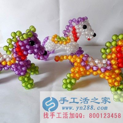 赚钱手工活外发加工 手工活外发加工回收 手工活亚克力串珠外放(图2)