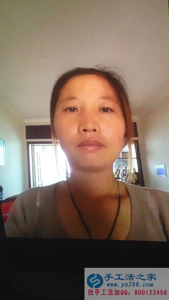 宝妈在家也挣钱!甘肃省张掖市山丹县王女士做手工活串珠收到加工费180元 王女士