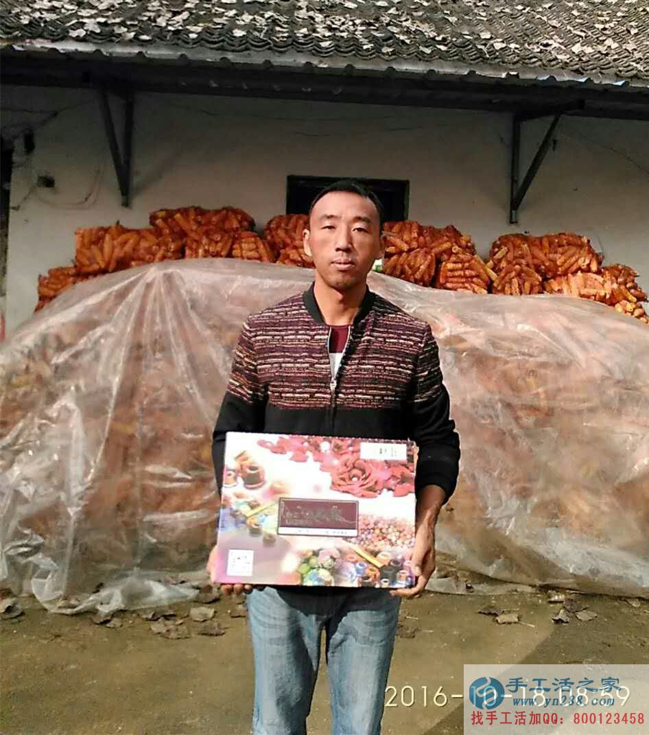 河南周口农民贾先生找到适合妇女在家做的手工活兼职 河南周口农民贾先生找到适合妇女在家做的手工活兼职