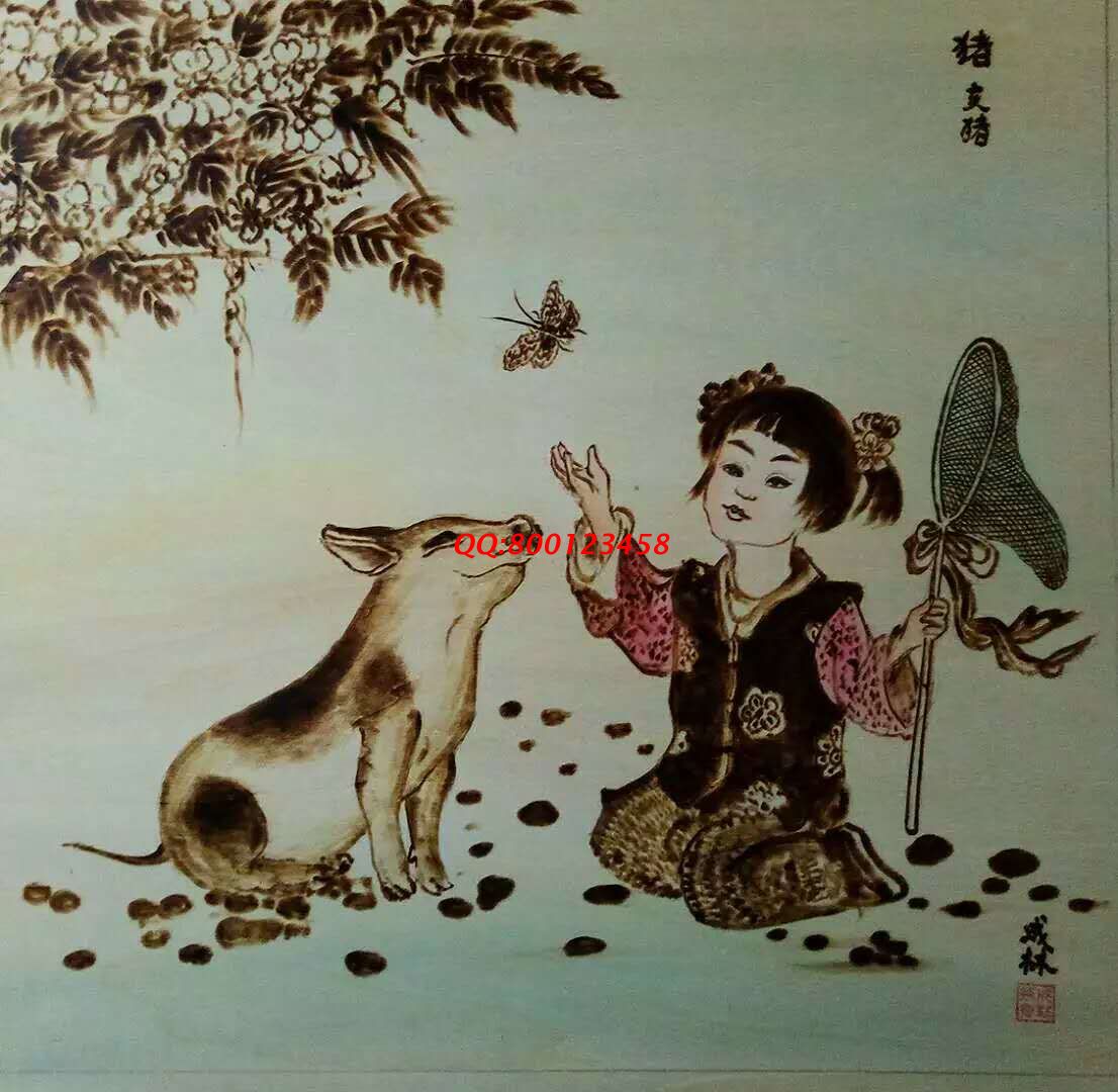 【民间手工艺品推介】邱县传统纯手工烙画，《十二生肖系列》预约定制