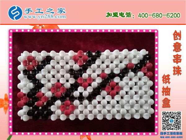 你家有这样的纸抽盒吗？ 手工之家新款樱桃梅花纸抽盒 环保干净新颖(图5)