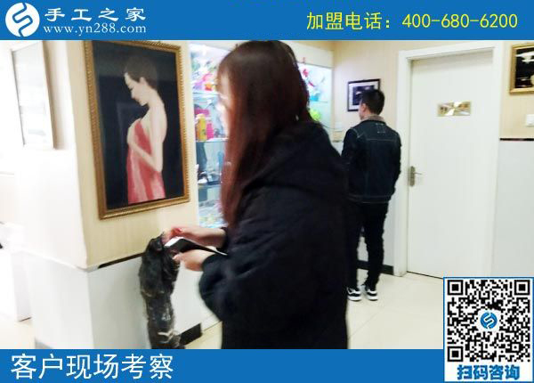 3月1日，为什么都说这个没有押金的手工活加工费有保证？手工之家接待考察加工客户剪影
