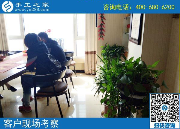 3月27日，返乡农民工的创业好项目就是这里免押金的手工活外发加工项目，手工之家接待考察加工客户剪影