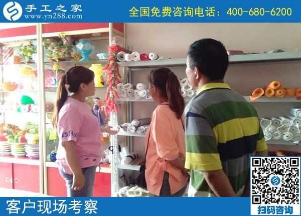 在家找手工活做，找到了手工之家，客户特地来考察(图2)