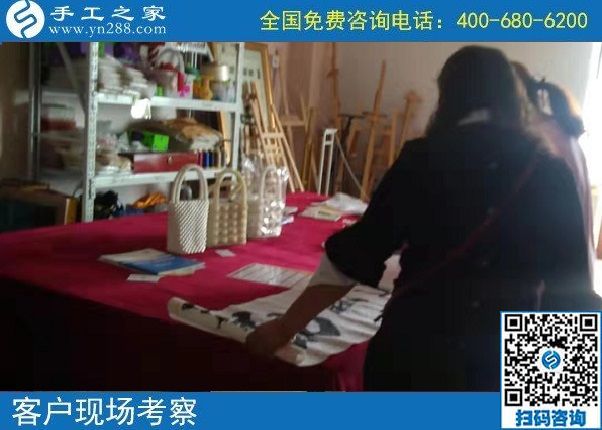 9月27日，这个正规手工活为什么会多发材料？手工之家接待考察加工客户剪影