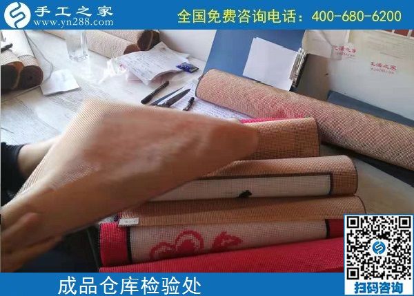 9月28日，重视质量的外发手工活是真正的手工活，手工之家接待考察加工客户剪影