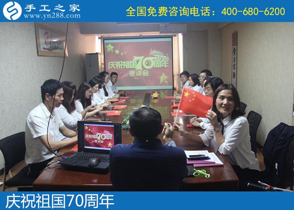 8月20日，正规手工活外发加工厂家是这样的，手工之家接待考察加工客户剪影