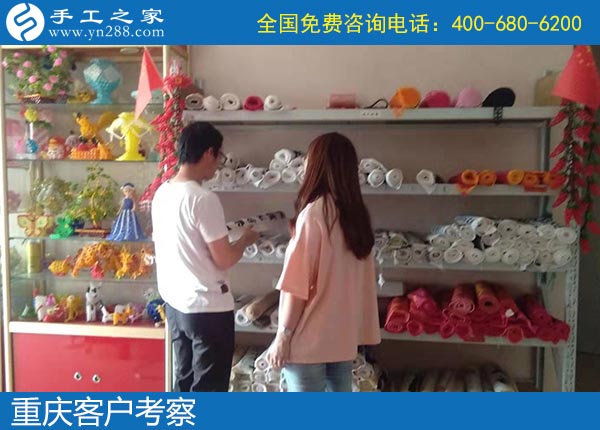 9月30日，产品是一个正规手工活外发加工厂家的根本，手工之家接待考察加工客户剪影