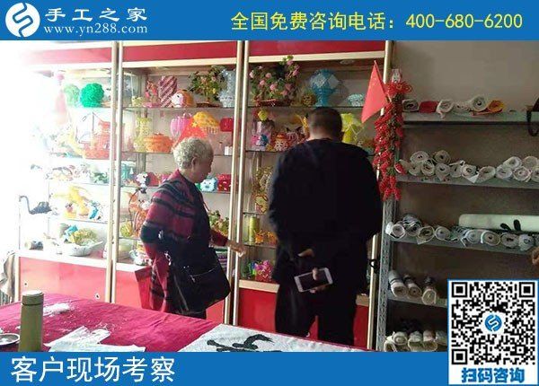 10月15日，选择励志珠珠绣，因为这个正规手工活的服务都是贯穿始终的，手工之家接待考察加工会员剪影