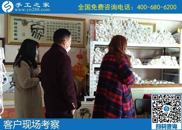 接手工活在家做，实现了下岗职工再就业梦想(图1)