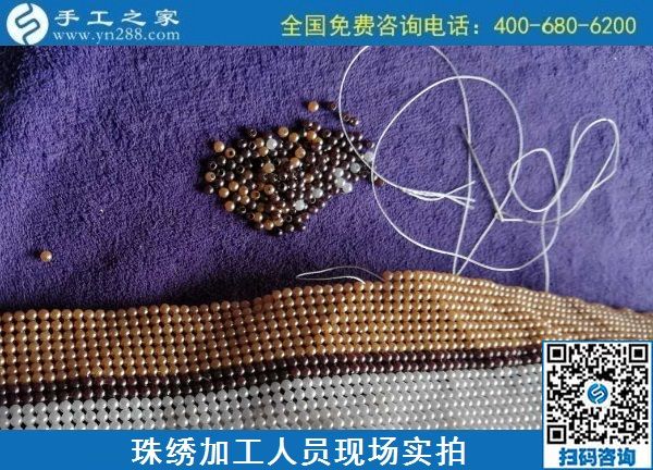 听说宝妈们都在做这个手工活，在家也可以挣钱(图1)