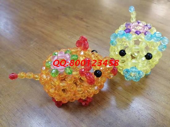 漂亮串珠手工活带回家做，开开心心在家挣钱(图1)