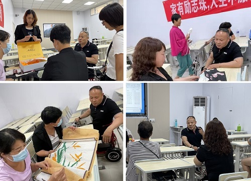 服务到家，只为更好 --- ---记手工之家励志珠珠绣技能培训全国巡讲·河间站