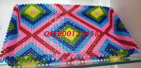 9月28日，想接正规厂家的手工活，可以带回家做的手工活，来手工之家实地考察合作心里放心，图为励志珠珠绣串珠成品实拍