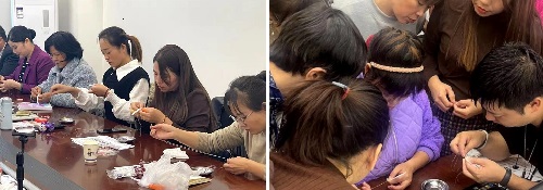 用真诚的服务为大家助力------记手工之家各级代理现场技术培训
