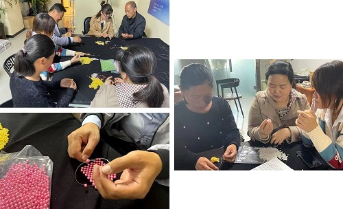 用真诚的服务为大家助力------记手工之家各级代理现场技术培训