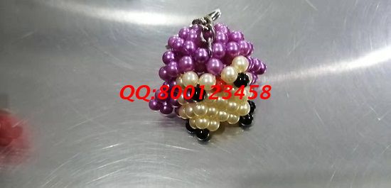 12月15日，把手工活拿回家做，手工活在家赚钱，就业创业好项目就选珠绣手工活外发加工项目，图为励志珠珠绣串珠成品实拍(图2)