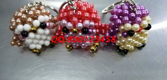 12月15日，把手工活拿回家做，手工活在家赚钱，就业创业好项目就选珠绣手工活外发加工项目，图为励志珠珠绣串珠成品实拍(图1)