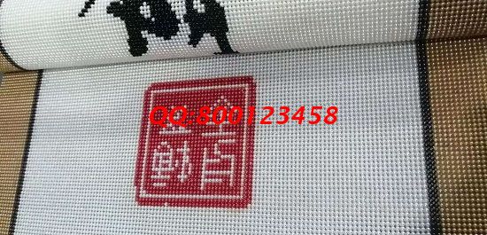 12月17日，冬天在家做手工活加工，可以带回家做的手工活选手工之家的珠绣串珠手工活外发加工项目，图为励志珠珠绣成品细节实拍(图3)