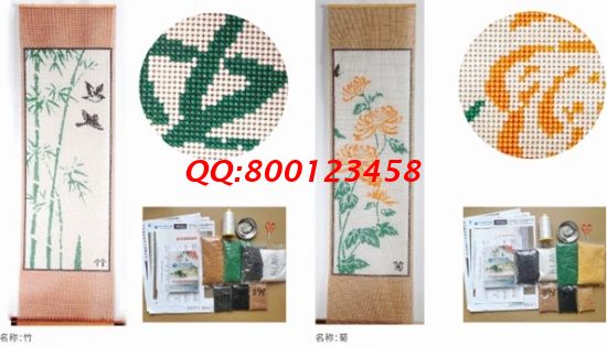 1月8日，疫情防控常态化，在家做珠绣串珠手工活外发加工项目，放心居家挣钱，图为励志珠珠绣成品及材料剪影