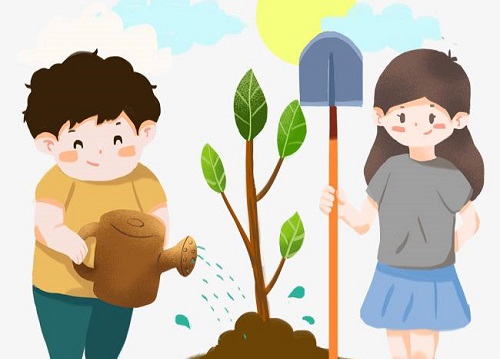 用心去种，才能成就一棵能挡雨纳凉的大树 --- --- 手工之家植树节有感