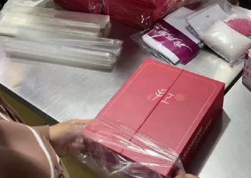 9月27日，纯手工活外发加工项目，手工加工回收项目，让产品合格，手工之家注重前期培训、验收标准明确，图为励志珠珠绣串珠手工材料发货剪影