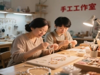 挣钱就要好好干，在家挣钱开纯手工工作室，低门槛赚钱方式，你我都能做