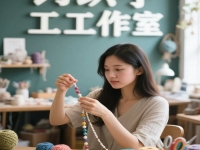 小县城创业没方向？在家做纯手工工作室，跟城市农村一样，小本钱就能赚大钱