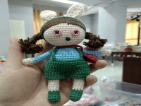 12月30日，可在家做的手工, 想接正规厂家的手工创业项目，轻资产创业开手工加工厂、开纯手工工作室，与手工之家合作，多付出才能多收获，图为钩织纯手工产品剪影