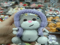 1月28日，纯手工加工正规的厂家，带回家做的手工，微创业开手工工作室，在手工之家，合作内容多、挣钱的方式多，图为钩织纯手工产品剪影