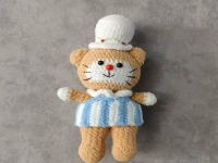 10月4日，哪里可以做手工兼职，手工拿回家做，低成本创业家庭一起开手工加工厂，在手工之家，这些纯手工业务都能做，图为钩织纯手工产品剪影