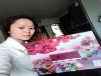 贵州凯里市美丽白领吴女士业余时间爱好手工活珠绣制作
