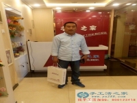 河南濮阳刘先生来手工活之家考察欲组织人做手工活串珠绣