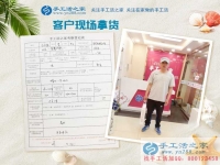 来自山东淄博的创业者，王先生来手工活之家考察合作手工活
