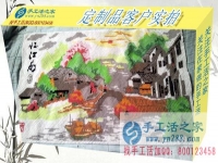 我要用五彩缤纷的小珠子串绣出美丽如画的明天！江苏扬州仲女士说