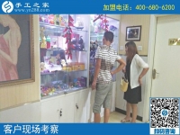 义乌小商品加工外发手工活：湖南岳阳杨先生不远千里来到手工之家