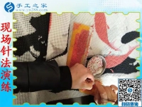 附近带回家做的手工活，邢台郭女士选择手工之家串珠绣