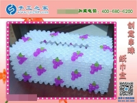手工活外发加工网：邢台张女士选择手工之家立体串珠纸抽盒