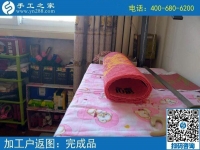 曾想加工粘花手工活，今爱上串珠绣！北京吕女士的手工活小故事