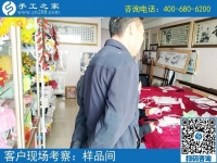 寻找家庭手工活，江西丰城聂先生夫妇慕名而来手工之家