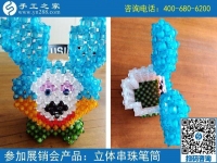附近手工活兼职可带回家做，邢台朱女士选择手工之家串珠绣
