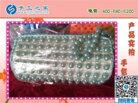 干净环保的励志珠绣，可以带回家做的手工活