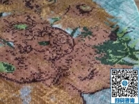 纯手工工艺品励志珠珠绣，有手工活外发加工项目，可信可靠