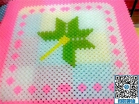 漂亮的串珠手工活外发，深得手工爱好者们喜爱