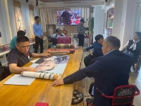 用手工实现人生价值--------热烈欢迎北京市残疾人代表团莅临手工之家参观考察