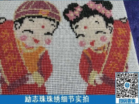 找手工活拿回家做，许多人选择这份励志珠珠绣加工手工活